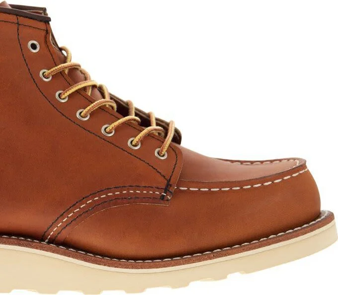 Red Wing Shoes Classic Moc - Leather Lace-Up Boot - Image 6