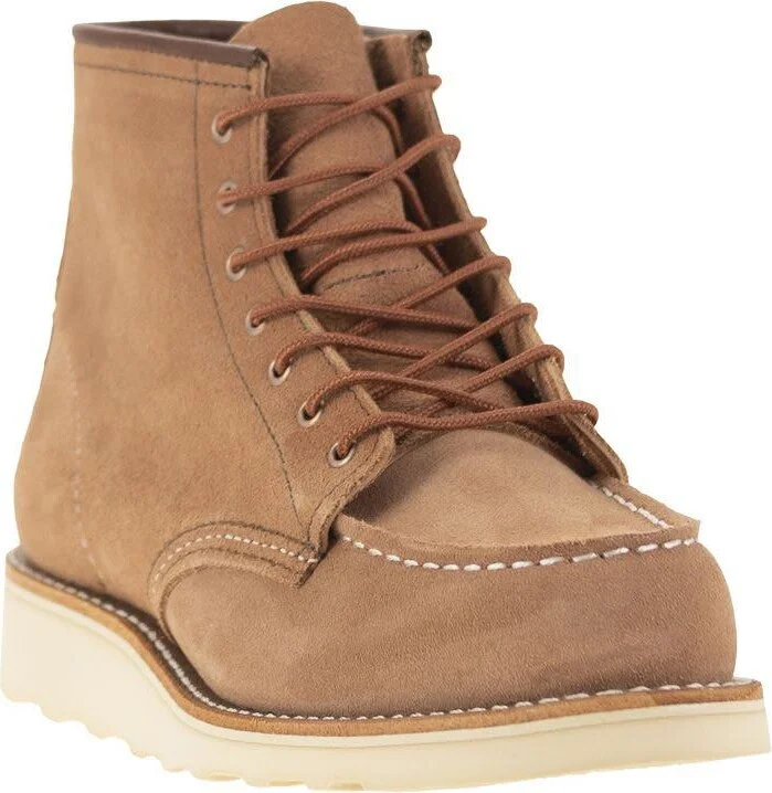 Red Wing Shoes Classic Moc - Suede Ankle Boot - Image 2