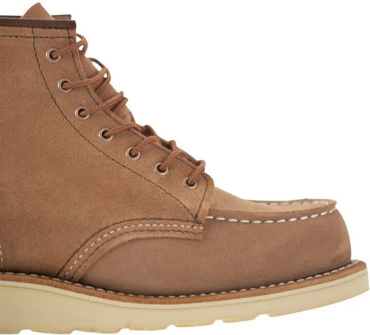 Red Wing Shoes Classic Moc - Suede Ankle Boot - Image 6