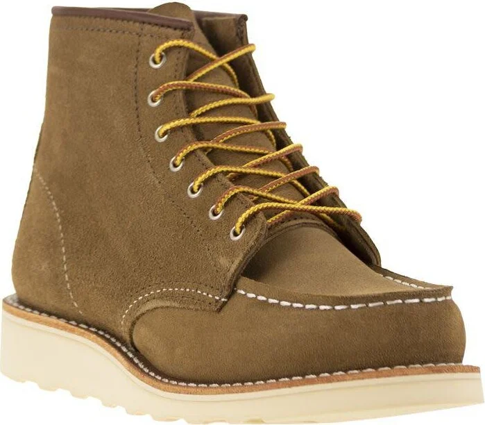 Red Wing Shoes Classic Moc - Suede Ankle Boot - Image 2
