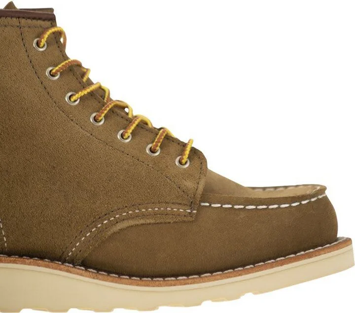 Red Wing Shoes Classic Moc - Suede Ankle Boot - Image 6