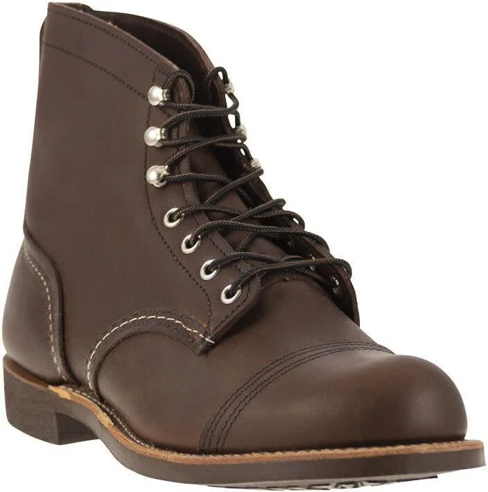Red Wing Shoes Iron Ranger Amber - Laced Boot - Image 2