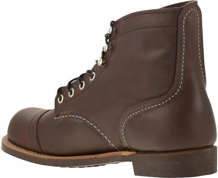 Red Wing Shoes Iron Ranger Amber - Laced Boot - Image 3