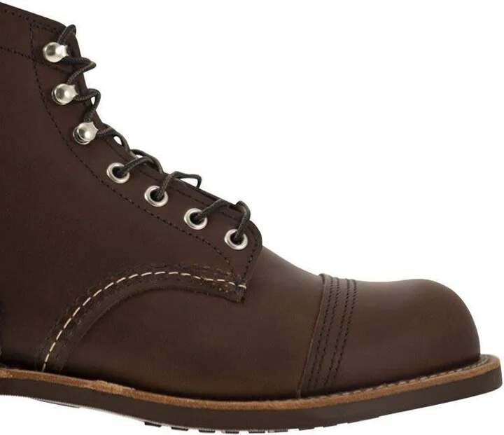 Red Wing Shoes Iron Ranger Amber - Laced Boot - Image 6