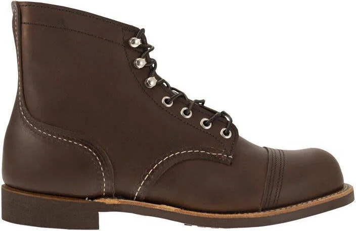 Red Wing Shoes Iron Ranger Amber - Laced Boot