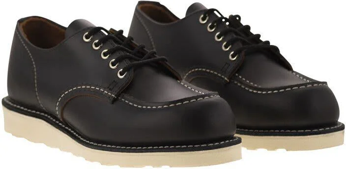 Red Wing Shoes Shop Moc - Leather Lace-Up Shoe - Image 4