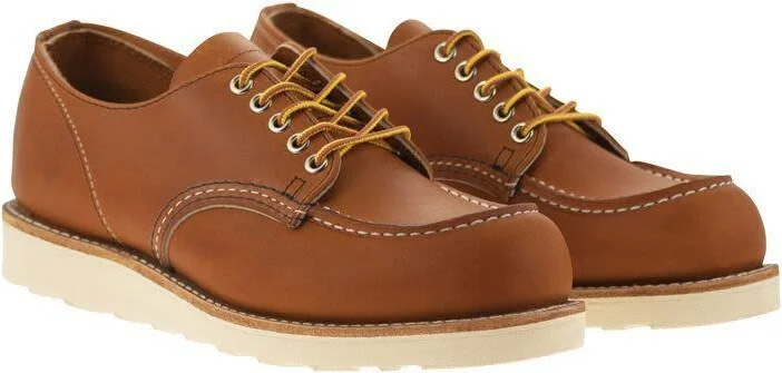 Red Wing Shoes Shop Moc - Leather Lace-Up Shoe - Image 4