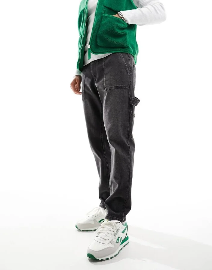 Reebok Classic Leather 1983 Vintage sneakers in white with green detail - Image 3