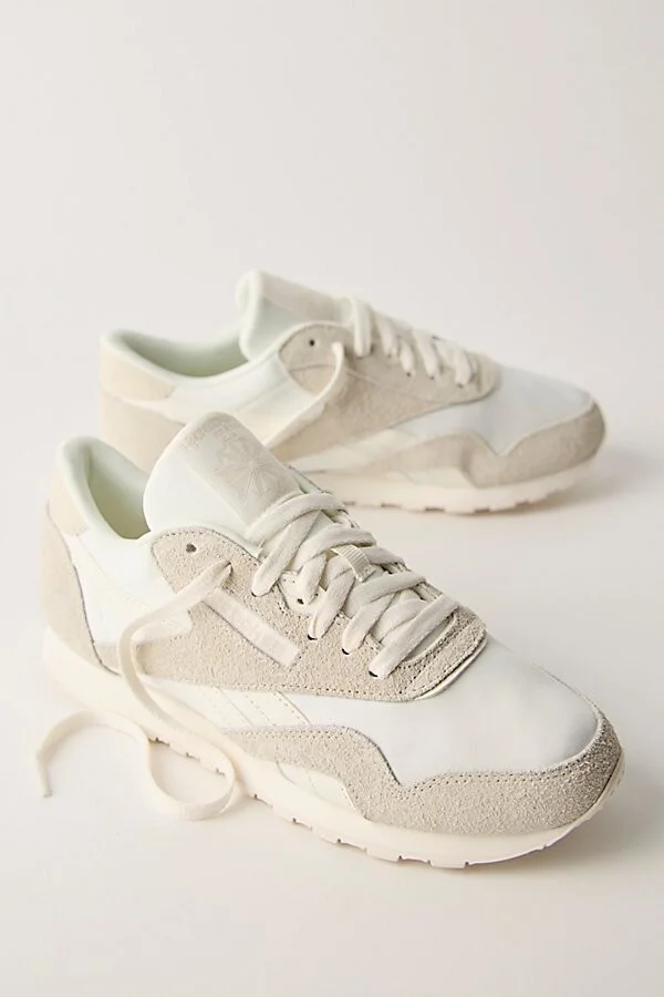 Reebok Classic Nylon Foundation Sneakers - Image 3
