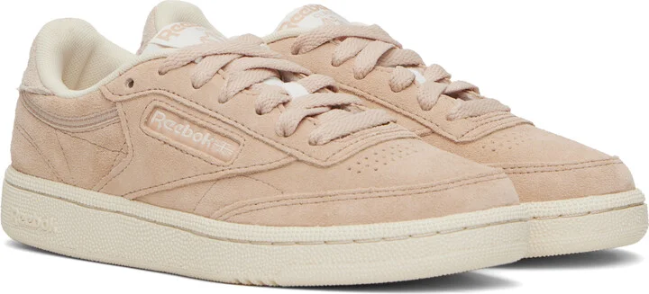 Reebok Classics Beige Club C 85 Sneakers - Image 4