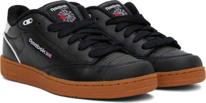 Reebok Classics Black Club C Bulc Sneakers - Image 4