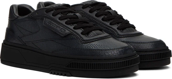 Reebok Classics Black Club C LTD Sneakers - Image 4