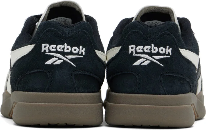 Reebok Classics Black & White Hammer Street Sneakers - Image 2