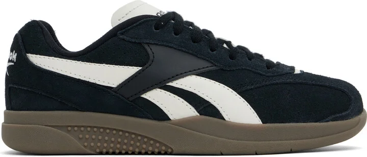 Reebok Classics Black & White Hammer Street Sneakers