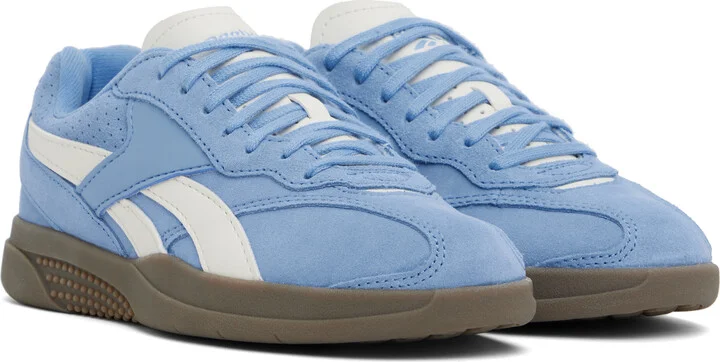 Reebok Classics Blue & White Hammer Street Sneakers - Image 4