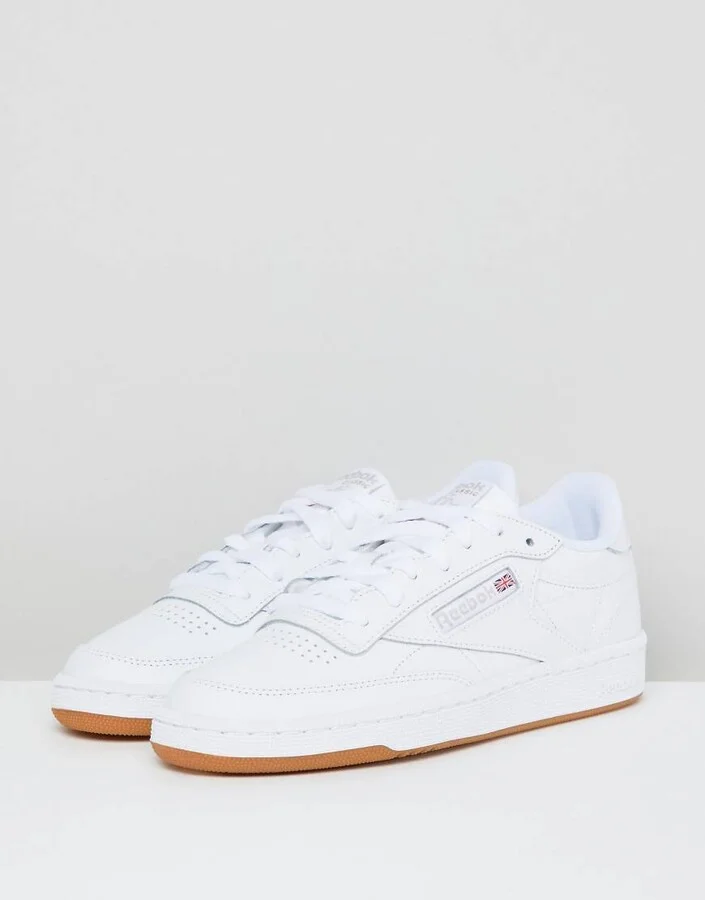 Reebok Classics Club C 85 sneakers in white - Image 2