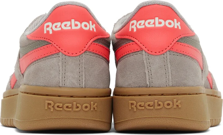 Reebok Classics Gray Club C Double Revenge Sneakers - Image 2