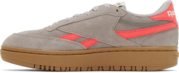 Reebok Classics Gray Club C Double Revenge Sneakers - Image 3
