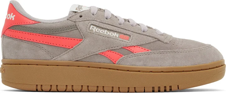 Reebok Classics Gray Club C Double Revenge Sneakers