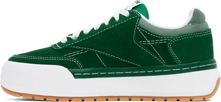 Reebok Classics Green Club C Megacourt Sneakers - Image 3