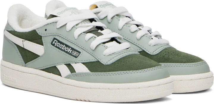 Reebok Classics Green Club C Revenge II Sneakers - Image 4