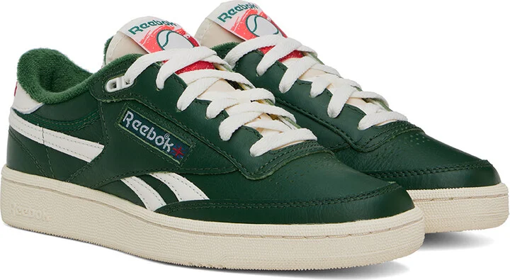 Reebok Classics Green Club C Revenge Vintage Sneakers - Image 4