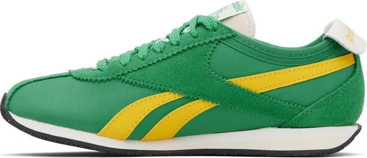 Reebok Classics Green R400 Sneakers - Image 3