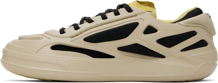 Reebok Classics Khaki & Black Club C FWD LTD Sneakers - Image 3