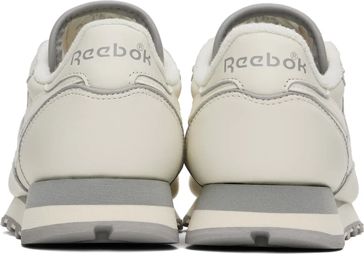 Reebok Classics Off-White Classic Leather 1983 Vintage Sneakers - Image 2