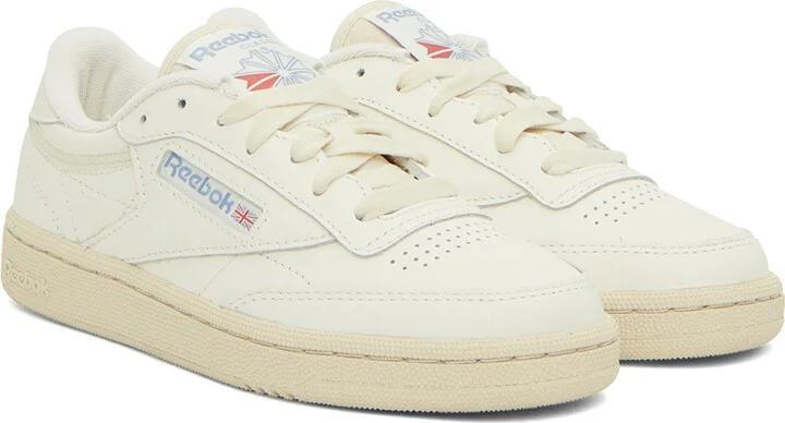 Reebok Classics Off-White Club C 85 Sneakers - Image 4