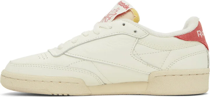Reebok Classics Off-White Club C 85 Vintage Sneakers - Image 3