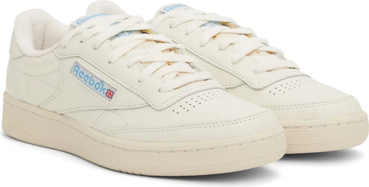 Reebok Classics Off-White Club C 85 Vintage Sneakers - Image 4
