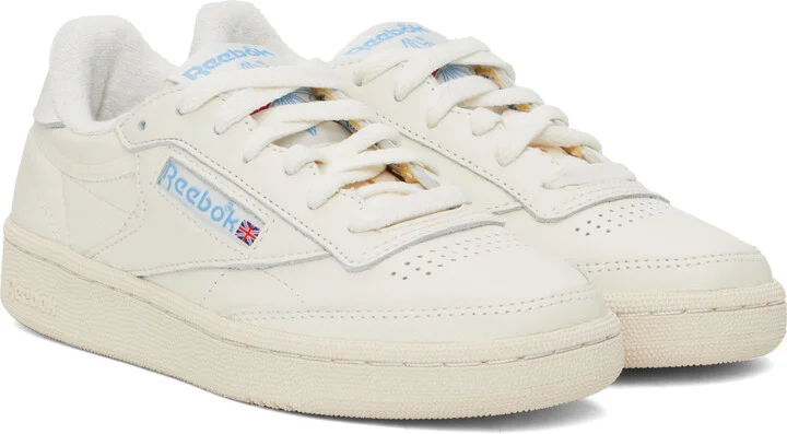 Reebok Classics Off-White Club C 85 Vintage Sneakers - Image 4