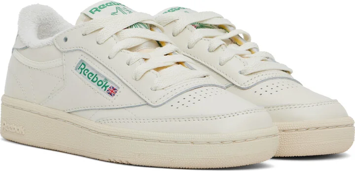Reebok Classics Off-White Club C 85 Vintage Sneakers - Image 4