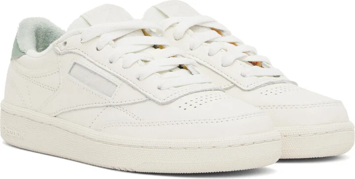 Reebok Classics Off-White Club C 85 Vintage Sneakers - Image 4