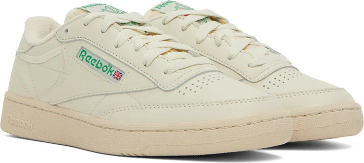 Reebok Classics Off-White Club C 85 Vintage Sneakers - Image 4