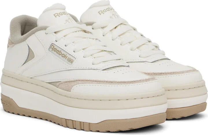 Reebok Classics Off-White Club C Extra Sneakers - Image 4