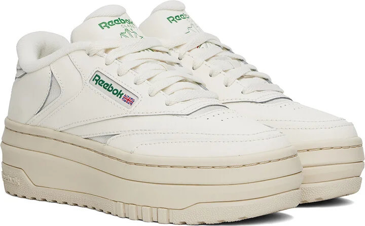 Reebok Classics Off-White Club C Extra Sneakers - Image 4