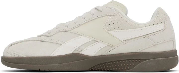 Reebok Classics Off-White & White Hammer Street Sneakers - Image 3