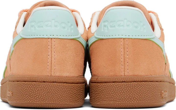 Reebok Classics Orange & Blue Club C Grounds UK Sneakers - Image 2
