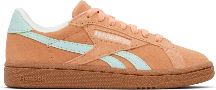Reebok Classics Orange & Blue Club C Grounds UK Sneakers