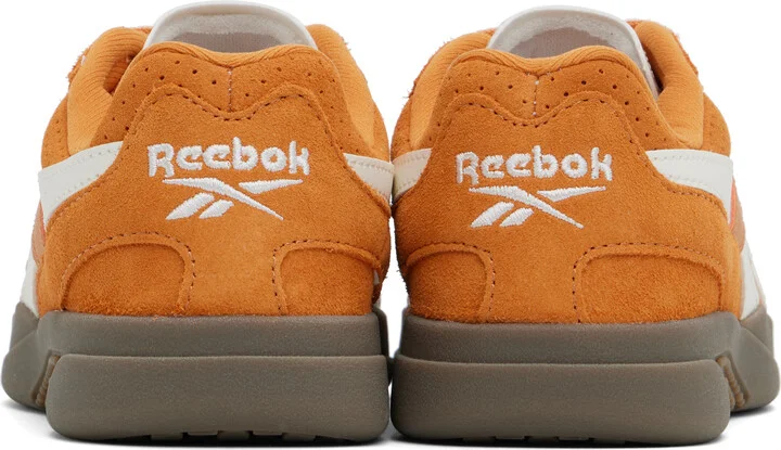 Reebok Classics Orange & White Hammer Street Sneakers - Image 2