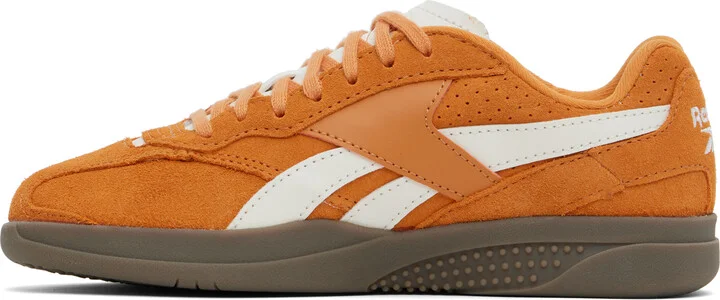 Reebok Classics Orange & White Hammer Street Sneakers - Image 3