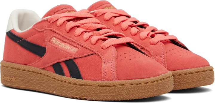 Reebok Classics Pink Club C Grounds UK Sneakers - Image 4