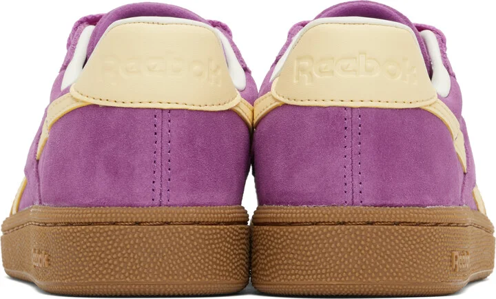Reebok Classics Purple Club C Grounds UK Sneakers - Image 2