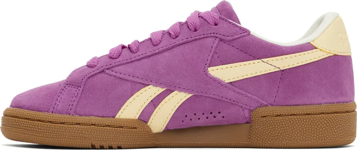 Reebok Classics Purple Club C Grounds UK Sneakers - Image 3