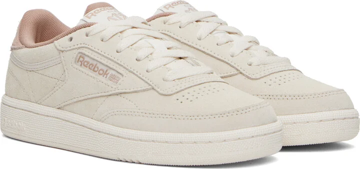 Reebok Classics Taupe Club C 85 Sneakers - Image 4
