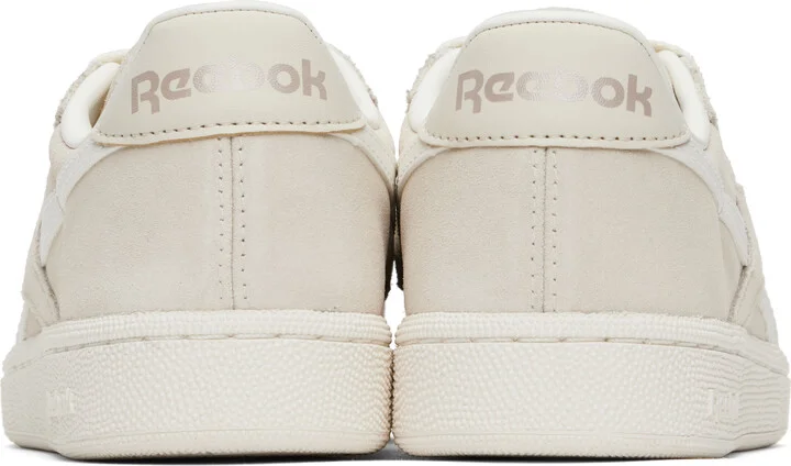 Reebok Classics Taupe Club C Grounds UK Sneakers - Image 2