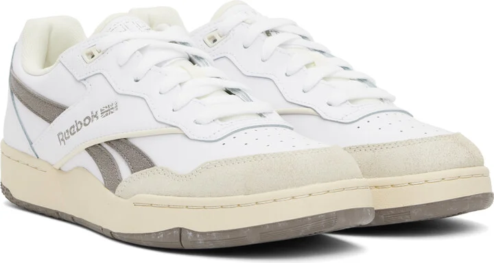 Reebok Classics White BB 4000 II Basketball Sneakers - Image 4