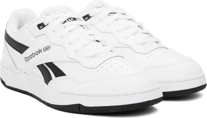Reebok Classics White BB 4000 II Sneakers - Image 4